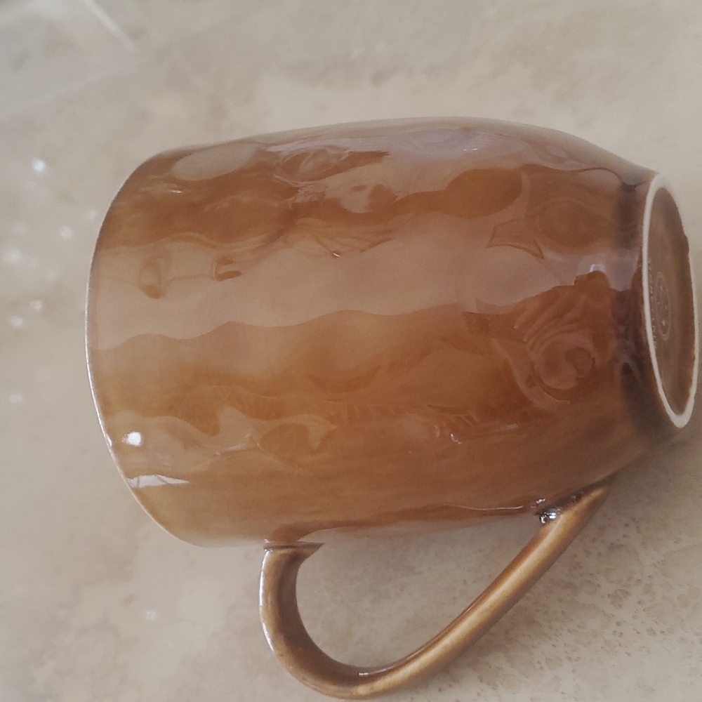 **SALE**Bronze Caramel Animal Print Mug nwot